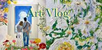 [Art vlog] ｜客制油画｜10周年情侣纪念礼物｜浪漫花花｜Mindy 敏蒂