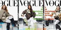 Vogue韩国版2021年8月号封面 - Rianne、Mona、Sora