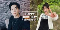 分享|9月生日特辑 �「 K-POP 韩国偶像明星生日 」