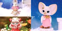 6款处女座公仔盲盒精选，守护花「扶桑花」带着纯洁与细腻之心守护着处女座！