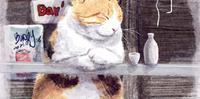《插画》猫酒吧?