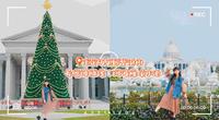 [台南景点］限定英国圣诞树｜阿波罗喷水池｜希腊神话雕像根本在欧洲