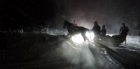 【2022波兰旅游II】夜里的雪橇马车与营火