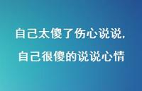 自己很傻的说说心情【精选100句】