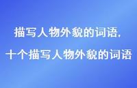 十个描写人物外貌的词语【100句文案精选】
