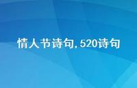 520诗句【100句文案精选】 520诗句【100句文案精选】