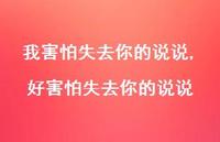好害怕失去你的说说【100句文案】 好害怕失去你的说说【100句文案】