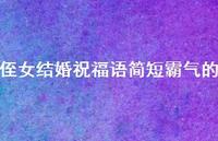 侄女结婚祝福语简短霸气的合集41句精选
