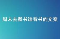 周末去图书馆看书的文案【100句精选短句合集】