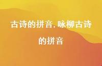 咏柳古诗的拼音【100句文案精选】
