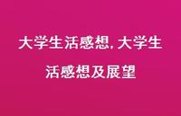 大学生活感想及展望【100句文案精选】 大学生活感想及展望【100句文案精选】