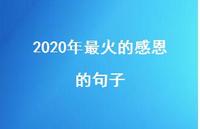 2020年最火的感恩的句子68句汇总 2020年最火的感恩的句子68句汇总