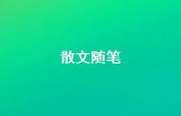 散文随笔43句汇总 散文随笔43句汇总