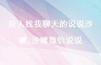 沙雕微信说说(100句)