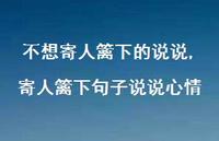 寄人篱下句子说说心情(100句)