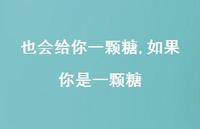 如果你是一颗糖(100句) 如果你是一颗糖(100句)