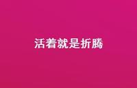 活着就是折腾37句汇总