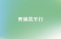 曹操蒿里行51句汇总 曹操蒿里行51句汇总