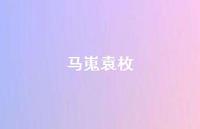 马嵬袁枚60句汇总 马嵬袁枚60句汇总