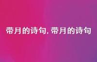 带月的诗句【精品文案100句】