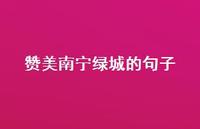 赞美南宁绿城的句子【100句精选短句合集】 赞美南宁绿城的句子【100句精选短句合集】