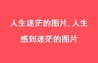 人生感到迷茫的图片(100句)