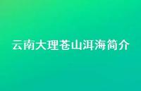云南大理苍山洱海简介(精选39句)