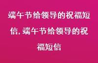端午节给领导的祝福短信【100句文案精选】