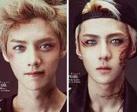 鹿晗跟世勋在exo的点点滴滴，超感动，好怀念他们