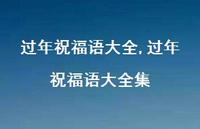 过年祝福语大全集【精品文案100句】