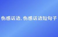 伤感话语短句子【100句文案精选】