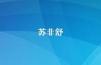 苏非舒71句汇总 苏非舒71句汇总