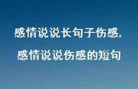 感情说说伤感的短句【100句文案】