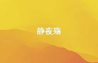 静夜殇36句汇总 静夜殇36句汇总