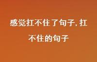 扛不住的句子(100句) 扛不住的句子(100句)