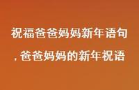 爸爸妈妈的新年祝语【精品文案100句】