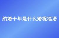 结婚十年是什么婚祝福语合集47句精选