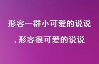 形容很可爱的说说【精选100句】 形容很可爱的说说【精选100句】