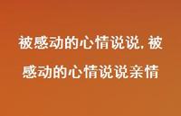被感动的心情说说亲情【精选100句】