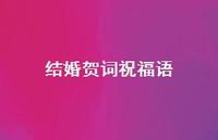 结婚贺词祝福语合集73句精选