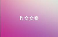 作文文案【100句精选短句合集】 作文文案【100句精选短句合集】
