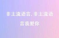 非主流语言我爱你【精品文案100句】