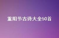 重阳节古诗大全50首(精选65句) 重阳节古诗大全50首(精选65句)