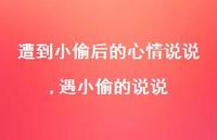 遇小偷的说说(100句) 遇小偷的说说(100句)