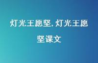 灯光王愿坚课文【精品文案100句】