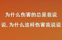 为什么这样伤害我说说(100句) 为什么这样伤害我说说(100句)