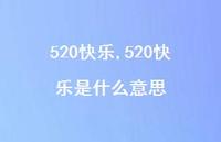 520快乐是什么意思【精品文案100句】