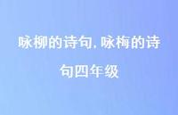 咏梅的诗句四年级【100句文案精选】