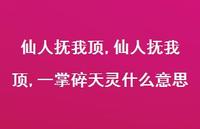 仙人抚我顶,一掌碎天灵什么意思【精品文案100句】