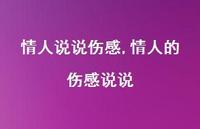 情人的伤感说说【100句文案】 情人的伤感说说【100句文案】